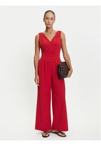 Tatuum Kombinezon Fang T2504.075 Czerwony Wide Leg. Kolor: czerwony. Materiał: syntetyk #4
