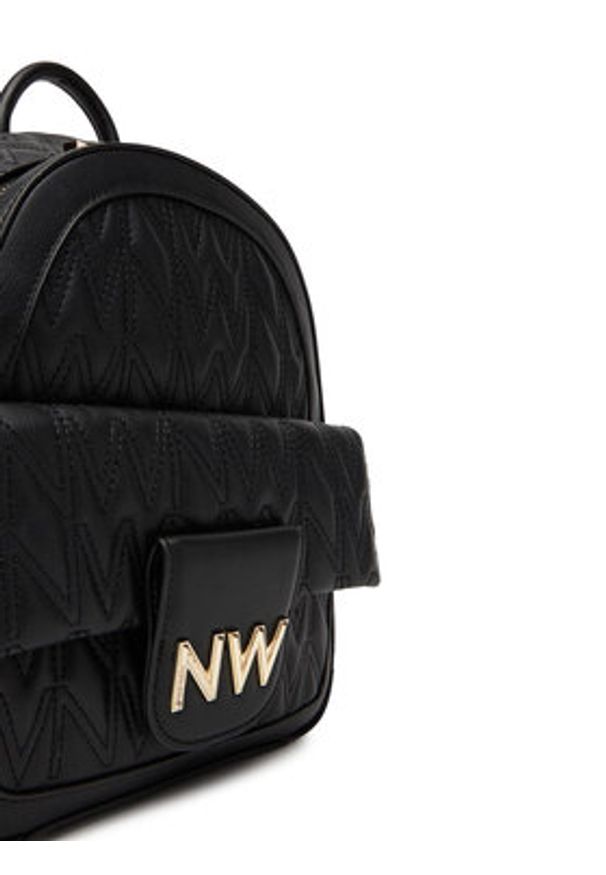 Nine West Plecak CEO-Astoria-Aura-LX10163 Czarny. Kolor: czarny. Materiał: materiał