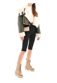 Kazar - Beżowe trzewiki damskie. Kolor: beżowy. Materiał: zamsz. Szerokość cholewki: normalna #2