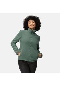 Bluza turystyczna damska Regatta Brandall z suwakiem. Kolor: turkusowy, zielony, niebieski, wielokolorowy. Materiał: poliester