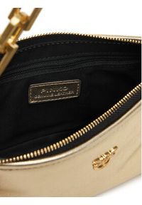 Pinko - PINKO Torebka Half Moon Baguette Mini AI 25-26 PLTT 105069 A2O9 Złoty. Kolor: złoty. Materiał: skórzane #7