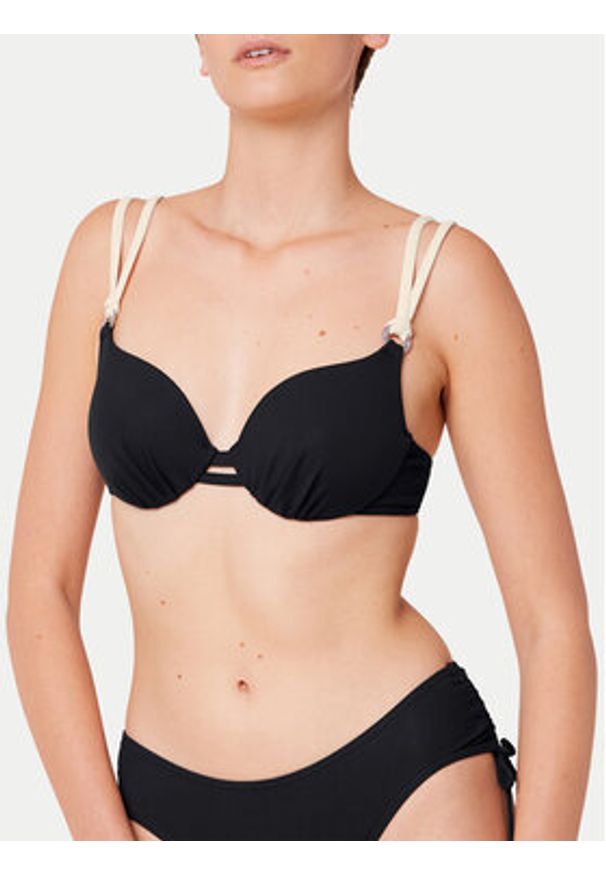 Triumph Góra od bikini Summer Glow 10217989 Czarny. Kolor: czarny. Materiał: syntetyk