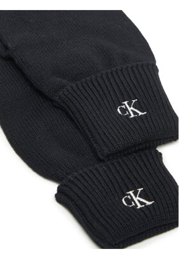 Calvin Klein Rękawiczki Damskie LV14F8021G Czarny. Kolor: czarny. Materiał: materiał, wiskoza