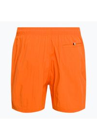 HUGO BOSS - Szorty kąpielowe męskie Hugo Boss Octopus. Kolor: pomarańczowy