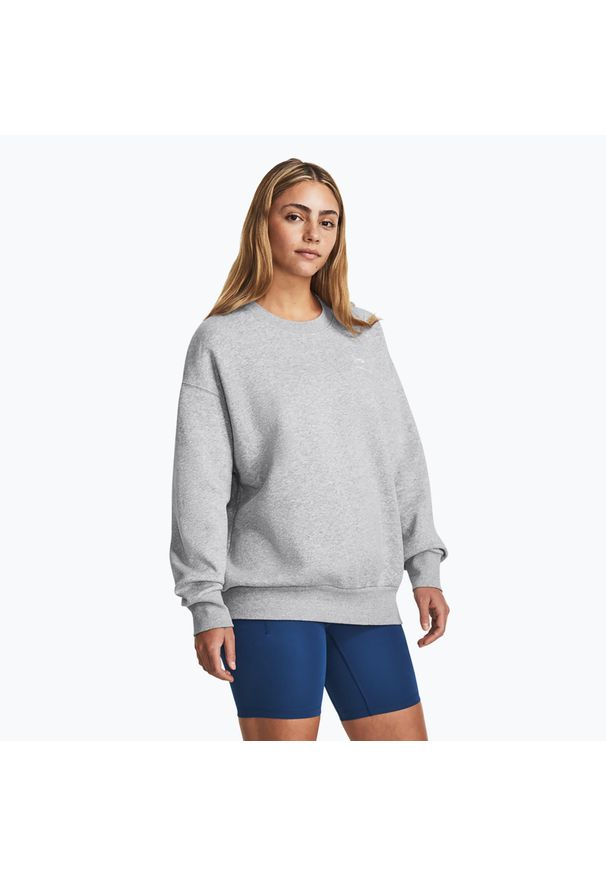 Bluza Under Armour Icon Fleece Crew. Kolor: szary