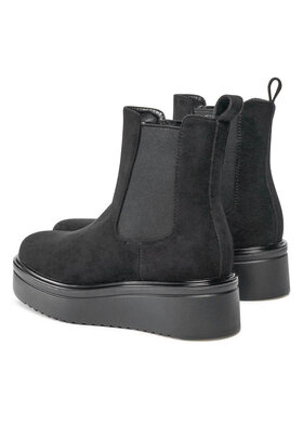 Jenny Fairy Sztyblety WS132-02 Czarny. Kolor: czarny. Materiał: materiał