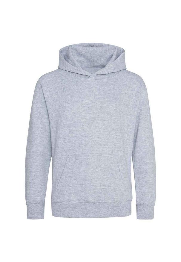 AWDIS - Bluza Dziecięca Heather Organic Hoodie. Kolor: szary