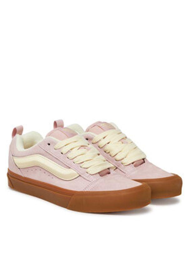 Vans Tenisówki Knu Skool VN000D6ZO3N1 Różowy. Kolor: różowy. Materiał: skóra, zamsz
