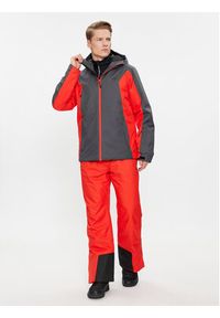 4f - 4F Kurtka narciarska 4FAW23TTJAM306 Czerwony Regular Fit. Kolor: czerwony. Materiał: syntetyk. Sport: narciarstwo #9