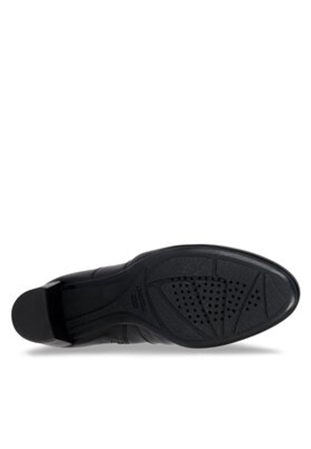 Geox Botki D Loisia D36QNA 000LM C9999 Czarny. Kolor: czarny. Materiał: skóra