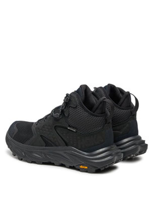 HOKA - Hoka Trekkingi Anacapa 2 Mid GTX GORE-TEX 1142831 Czarny. Kolor: czarny. Materiał: materiał