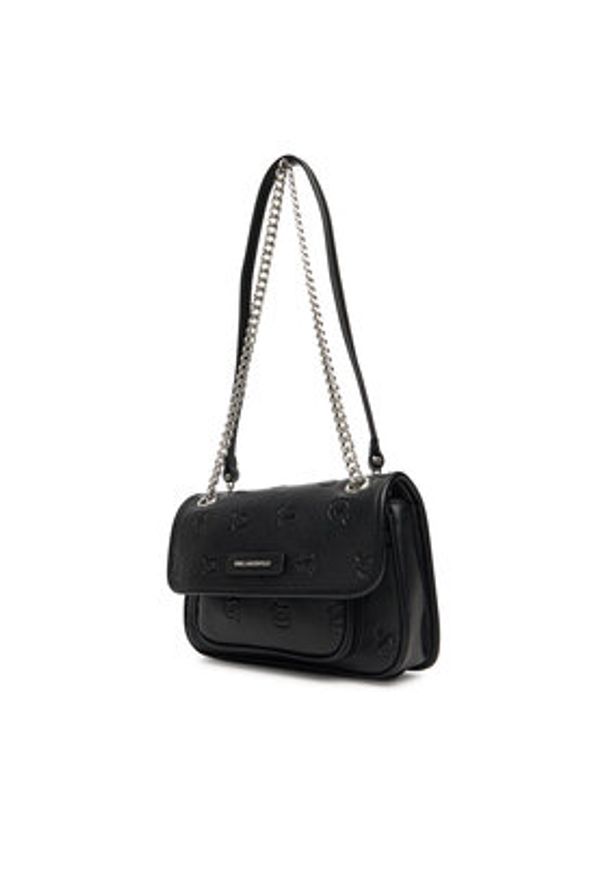 Karl Lagerfeld - KARL LAGERFELD Torebka A3W30109 Czarny. Kolor: czarny. Materiał: skórzane