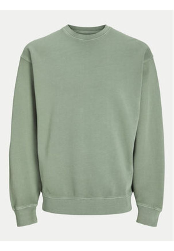 Jack & Jones Bluza Charge 12268273 Zielony Loose Fit. Kolor: zielony. Materiał: bawełna