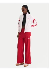 Adidas - adidas Spodnie dresowe House Of Tiro KD4298 Czerwony Wide Leg. Kolor: czerwony. Materiał: bawełna #4