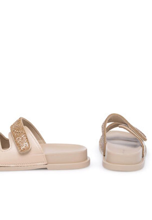 Jenny Fairy Klapki WFA2751-1 Złoty. Kolor: złoty. Materiał: syntetyk