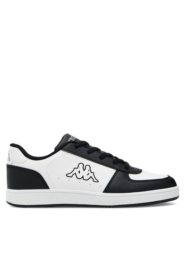 Kappa Sneakersy Logo Malone Kid 371K1IW-A01 Biały. Kolor: biały. Materiał: skóra