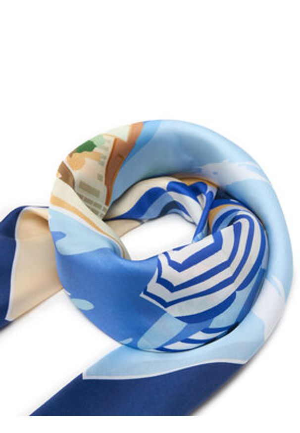 Lauren Ralph Lauren - LAUREN RALPH LAUREN Chusta 454P09790001 Niebieski. Kolor: niebieski. Materiał: jedwab