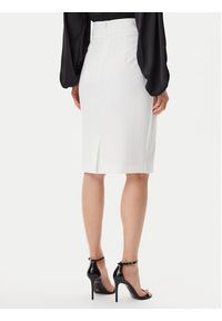 Artigli - ARTIGLI Spódnica ołówkowa ACGO000902 Écru Slim Fit. Materiał: syntetyk #5