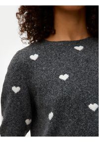 Vero Moda Sweter Doffy 10330793 Szary Regular Fit. Kolor: szary. Materiał: syntetyk