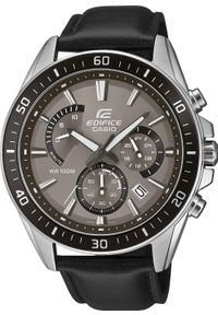 Zegarek sportowy EDIFICE Casio Edifice EFR-552L-5AVUEF100m czarny. Kolor: czarny. Styl: sportowy