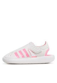Adidas - adidas Sandały Summer Closed Toe Water Sandals H06320 Biały. Kolor: biały. Materiał: syntetyk #5