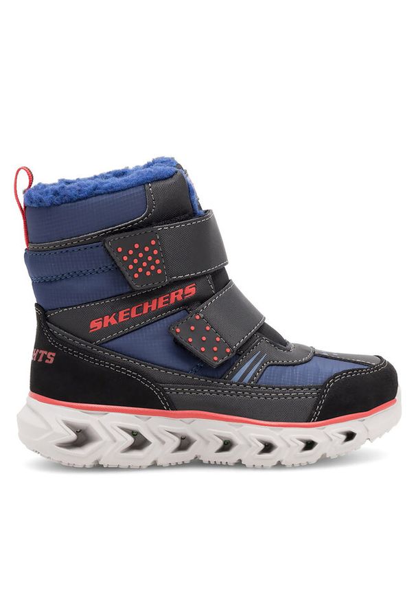 skechers - Śniegowce Skechers. Kolor: niebieski