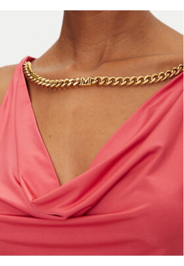 Marciano Guess Top 5GGP07 6259A Koralowy Regular Fit. Kolor: pomarańczowy. Materiał: syntetyk