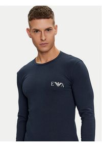 Emporio Armani Underwear Longsleeve 111023 4F715 00135 Granatowy Slim Fit. Kolor: niebieski. Materiał: bawełna. Długość rękawa: długi rękaw #2