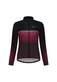 ROGELLI - Damski jersey z długim rękawem Rogelli Impress II. Kolor: czerwony, pomarańczowy, wielokolorowy. Materiał: jersey. Długość rękawa: długi rękaw. Długość: długie. Sport: kolarstwo