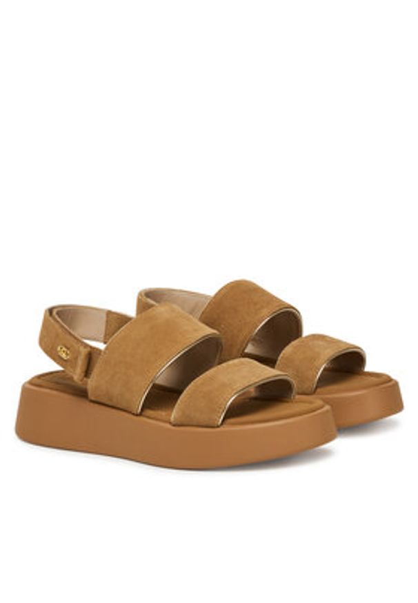 Liu Jo Sandały Amber 01 SA5187 PX002 Brązowy. Kolor: brązowy. Materiał: skóra, zamsz