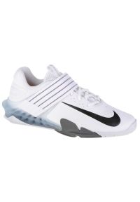 Buty Nike Savaleos M CV5708-100 białe. Okazja: na co dzień. Kolor: biały. Materiał: syntetyk, materiał, guma. Szerokość cholewki: normalna. Sport: fitness