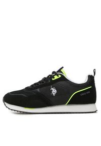 U.S. Polo Assn. Sneakersy Ethan ETHAN001 Czarny. Kolor: czarny. Materiał: materiał #5
