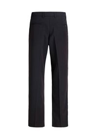 Jack & Jones Chinosy Bill 12293368 Czarny Wide Leg. Kolor: czarny. Materiał: syntetyk #5