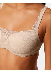 Triumph Biustonosz z fiszbiną Illusion 10219845 Beżowy. Kolor: beżowy. Materiał: syntetyk #3