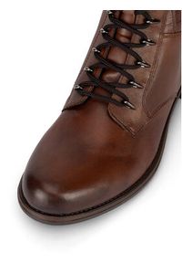 Remonte Trzewiki D0F72-22 Brązowy. Kolor: brązowy. Materiał: skóra #6