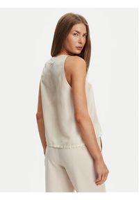 Marella Top Meana 2513161045 Écru Regular Fit. Materiał: jedwab #3