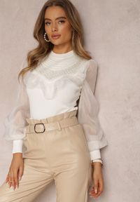 Renee - Biała Bluzka Rosilahi. Kolor: biały #5