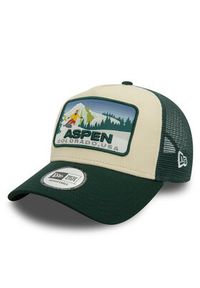 New Era Czapka z daszkiem Aspen Ski Patch 9FORTY A-Frame 60580849 Zielony. Kolor: zielony. Materiał: materiał, bawełna #6