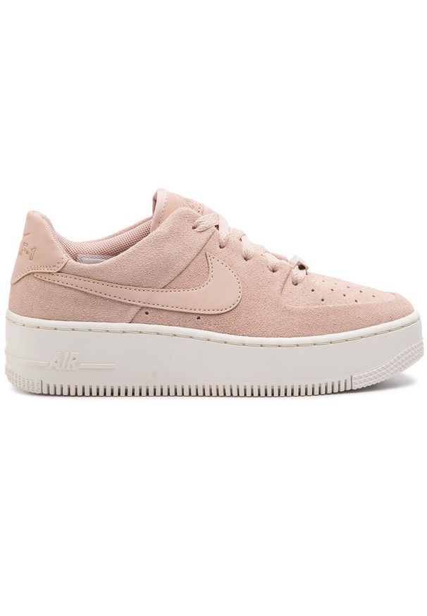 Sneakersy Nike. Kolor: beżowy
