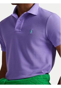 Polo Ralph Lauren Polo 710782592028 Fioletowy Regular Fit. Typ kołnierza: polo. Kolor: fioletowy. Materiał: bawełna #3
