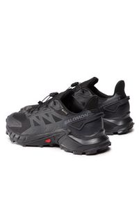salomon - Salomon Buty do biegania Supercross 4 Gtx GORE-TEX 417316 26 V0 Czarny. Kolor: czarny. Materiał: materiał. Technologia: Gore-Tex #4