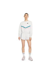 Bluza damska Nike Sportswear CU5877. Typ kołnierza: dekolt w kształcie V. Materiał: materiał, włókno, poliester, bawełna #2