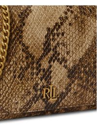 Lauren Ralph Lauren - LAUREN RALPH LAUREN Torebka 432P15692001 Brązowy jasny. Kolor: brązowy. Materiał: skórzane #3