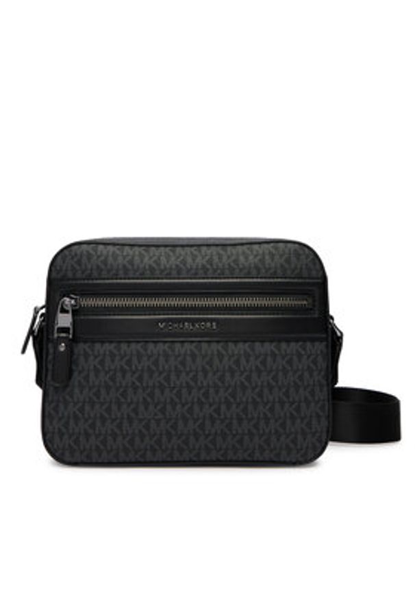 MICHAEL Michael Kors Saszetka 33S6LJSM1B Czarny. Kolor: czarny. Materiał: skóra