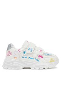 Sneakersy DeeZee. Kolor: biały
