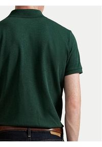 Polo Ralph Lauren Polo 710536856489 Zielony Regular Fit. Typ kołnierza: polo. Kolor: zielony. Materiał: bawełna #5