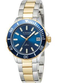 Zegarek Strand Zegarek męski Strand S744GDFLSF srebrny. Kolor: srebrny #1