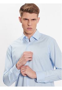 BOSS - Boss Koszula 50473265 Błękitny Regular Fit. Kolor: niebieski. Materiał: bawełna #5