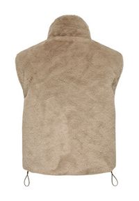 only - ONLY Bezrękawnik Dana 15348986 Beżowy Regular Fit. Kolor: beżowy. Materiał: syntetyk. Długość rękawa: bez rękawów #2