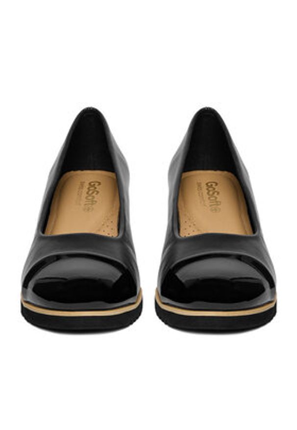 Go Soft Półbuty CEO-WYL3396-2 Czarny. Kolor: czarny. Materiał: materiał